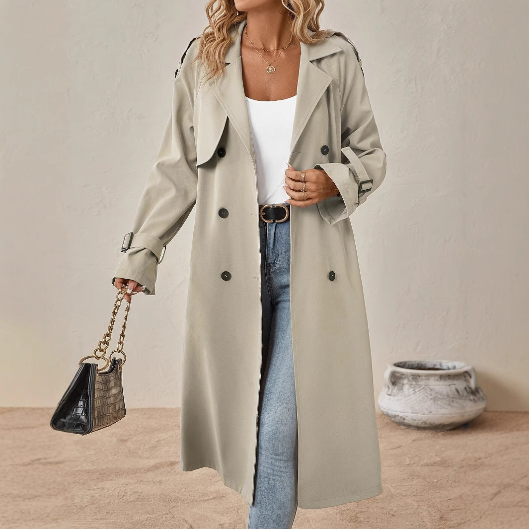 Belt Trench Coat Women's