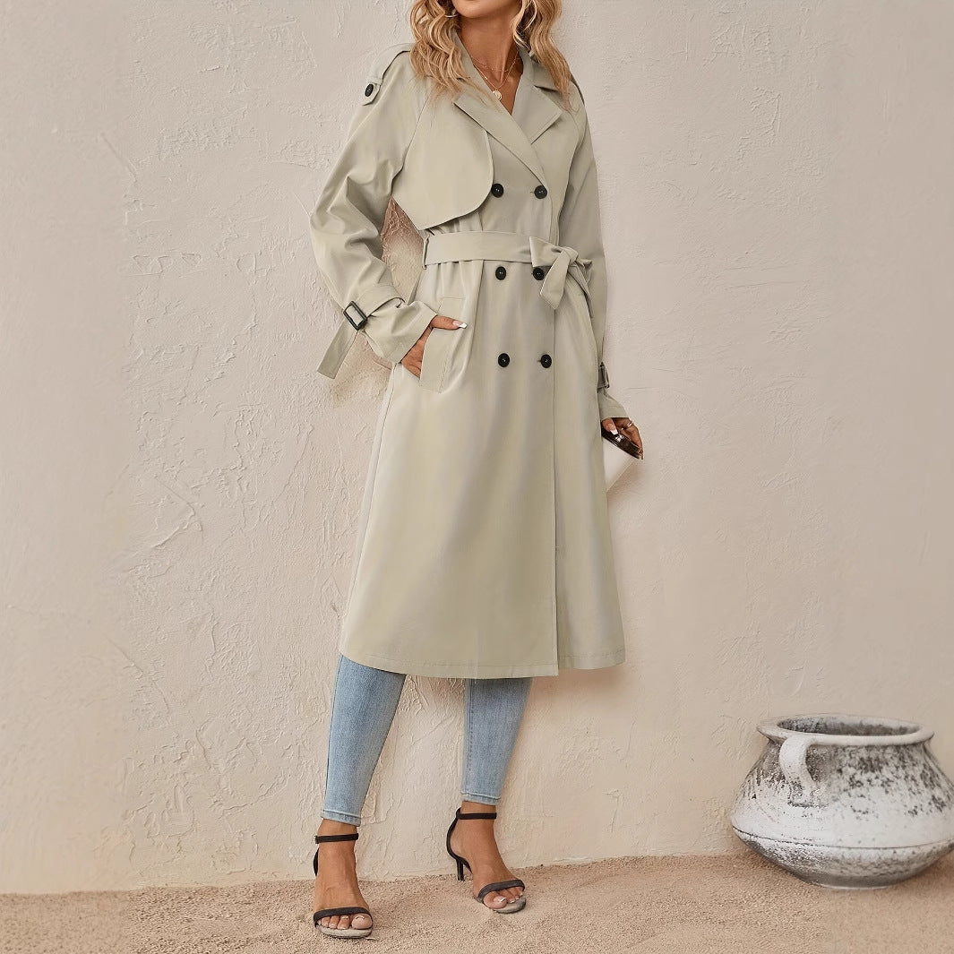 Belt Trench Coat Women's